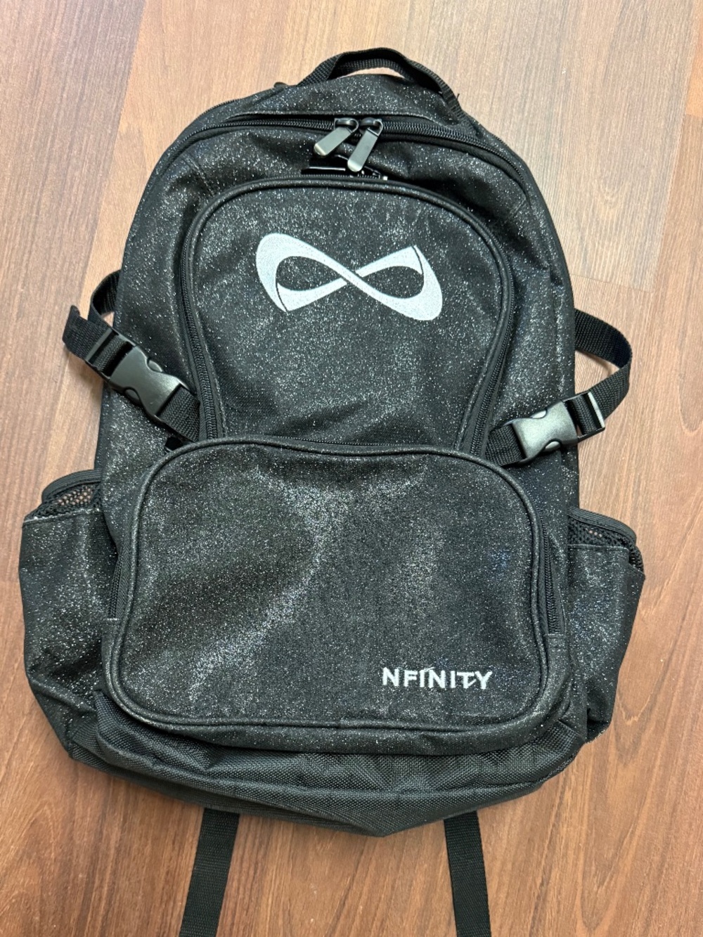 Infiniti cheer backpack black